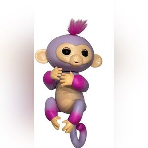 Fingerlings Interactive Purple and Pink Baby Monkey: Sounds & Movements Work